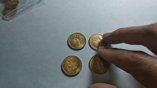 Червонцы Николая 2. Золотые монеты