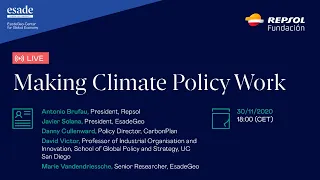 Making Climate Policy Work