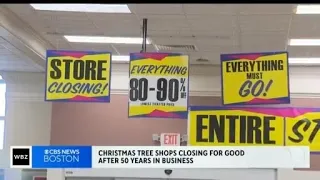 Christmas Tree Shops close their doors