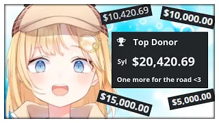 Ame Receives INSANE Donations During Her Charity Stream!