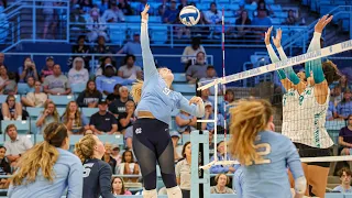 UNC Volleyball: Shaffmaster, Heels Sweep Coastal Carolina