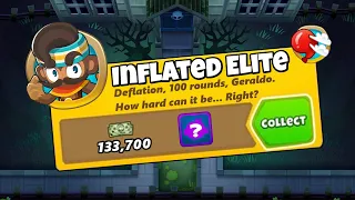 Can You Beat "Inflated" Using Geraldo? (BTD6)