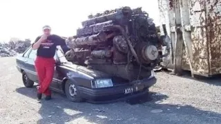 17 Ultimate Crazy Engine Swaps You Never Seen