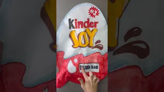 Kinder Joy Blind Bag!#3 #blindbag #papersquishy #squishy #asmr #youtubeshorts #craft #unboxing #diy