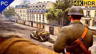 Call Of Duty: WW2 | Liberation | Paris, France | Ultra Realistic Graphics Gameplay [4K HDR 60FPS]