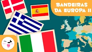 Bandeiras da Europa II - Geografia para crianças