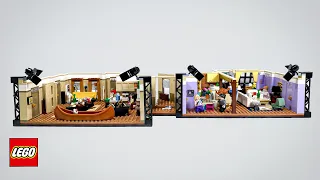 LEGO F.R.I.E.N.D.S Apartments | Complete Build | 10292 | Fast Timelapse Build