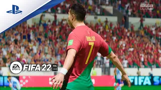 FIFA 23- FIFA World Cup Qatar 2022™ Final | Portugal vs Spain Full Match | PS5™ 4K 60 FPS