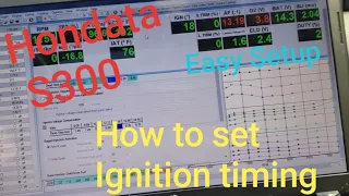 HONDATA s300! Set ignition timing software/distributor
