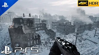 (PS5) WINTER STALINGRAD SNIPER MISSION | Realistic ULTRA Graphics Gameplay [4K60FPSHDR] Call of Duty