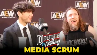 Bryan Danielson - "I Enjoy Getting Hurt" AEW Double Or Nothing Media Scrum