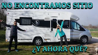 VLOG 24. NO ENCONTRAMOS SITIO. ¿QUÉ HACEMOS? 🤷‍♀️ // CALEFACCIÓN WEBASTO BENIMAR TESSORO 494 🚌