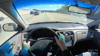 1999 Honda Accord LX POV Driving w/insta360 Go2