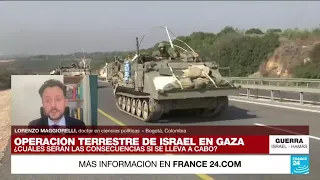 Lorenzo Maggiorelli: 'Una intervención por tierra en Gaza sería compleja y costaría muchas vidas'