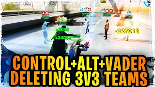 Darth Vader is the Answer To All Your Problems! Mega Big Brain 3v3 Grand Arena Plays!