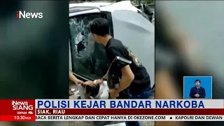 Aksi Kejar-kejaran Polisi dengan Bandar Narkoba di Riau Berlangsung Dramatis #iNewsSiang 23/06