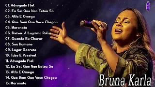 BRUNA KARLA   As Melhores Música Gospel 2021   Top 15 Melhores músicas Gospel Mais Tocadas feng