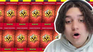 SUPERCELL ÇILDIRDI! 6 TANE ÜCRETSİZ EFSANEVİ STARR HEDİYESİ AÇTIM! Brawl Stars