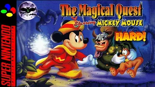 Magical Quest Starring Mickey Mouse прохождение [ Hard ] | Игра (SNES, 16 bit) 1992 Стрим RUS