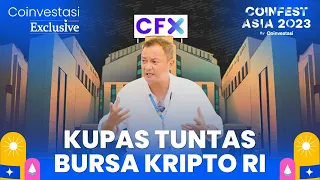 Peran dan Rencana Bursa Kripto Nasional Indonesia - Spill langsung dari Presiden Direktur CFX