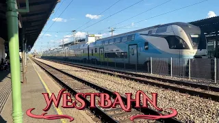 Westbahn In Vienna Austria!! Double Decker Train in Austria