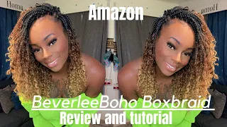 FIRST VIDEO FOR 2022 !!AMAZON: BEVERLEE BOHO BOXBRAID 14inches