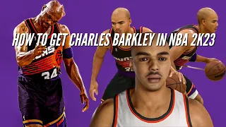 How To Get Charles Barkley In NBA 2K23