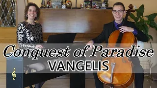 Conquest of Paradise - Vangelis | 🎵 Sheet Music Piano & Cello - Duo Klachello 🎹🎻