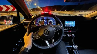 Renault Clio V [1.0 TCe 90 HP] NIGHT POV | ASMR #142