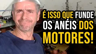 É ISSO QUE COLA OS ANÉIS DOS MOTORES!