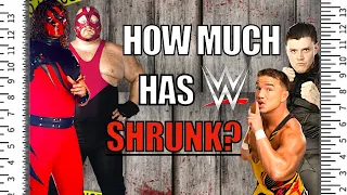 WWE 2024 vs 1998 Heights and Weight!