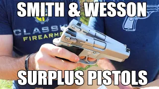 Stunning Selection Of Surplus S&W Pistols