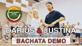 Darius & Justina 💃 Bachata Demo dance 🎵 Prince Royce - Culpa Al Corazon 📍 KBF 2022