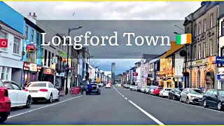 Longford Town Tour Ireland 4k Video |Beautiful Ireland Country🇮🇪