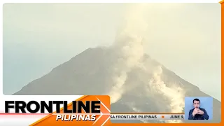 Sitwasyon sa pag-aalboroto ng Mayon, nagiging komplikado kapag umulan | Frontline Pilipinas