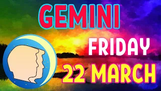 Gemini ♊ ☝𝐈𝐦𝐩𝐨𝐫𝐭𝐚𝐧𝐭 𝐔𝐩𝐝𝐚𝐭𝐞 𝐀𝐛𝐨𝐮𝐭 𝐘𝐨𝐮𝐫 𝐅𝐮𝐭𝐮𝐫𝐞🙏 Horoscope For Today March 22, 2024 | Tarot