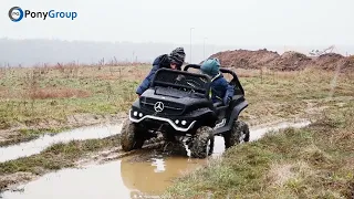 Детский электромобиль Mercedes-Benz Unimog 2011 Concept 4x4