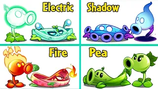 PvZ 2 Random 5 Best Pair Team Plants VINE & PEA - Which Team Plant Will Win?