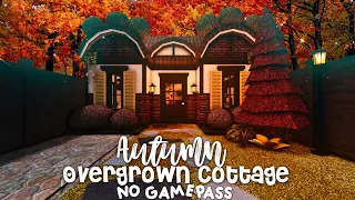 No Gamepass Overgrown Mini Autumn Cottage I 30k! I Bloxburg Speedbuild and Tour - iTapixca