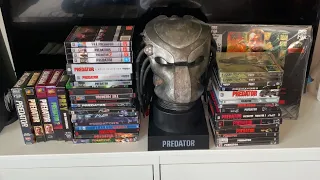 My Predator collection (Laserdisc VHS DVD Blu-ray and 4k)