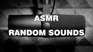 ASMR Random Relaxing Sounds (Tapping / Scratching / Hand Sounds) | Shure SM7b