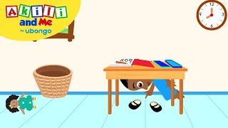 On, In, Under | Numbers & Shapes with Akili and Me | African Educational Cartoons