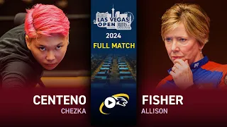 Chezka Centeno vs  Allison Fisher ▸ 2024 Las Vegas Open by Rums of Puerto Rico