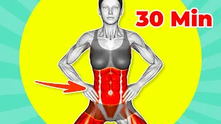 ➜ 30 Min FLAT BELLY Exercises Women Should Do Every Day