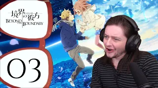 Teeaboo Reacts - Kyoukai no Kanata Episode 3 - Slam