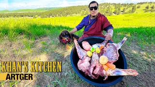 Mongolian MUTTON HEAVEN! BBQ JEMBI | Khan’s Kitchen