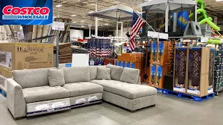 COSTCO SHOP WITH ME FURNITURE SOFAS CHAIRS KITCHENWARE SUMMER ITEMS SHOPPING STORE WALK THROUGH