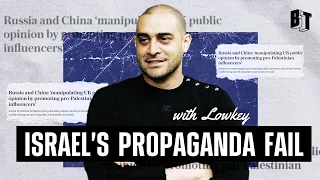 Lowkey Debunks Israel’s Lies That Russia & China Are Boosting Fake ‘Pro-Palestinian Influencers’