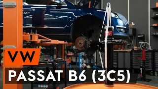 Как заменить стойку амортизатора передней подвески на VW PASSAT B6 (3C5) [TUTORIAL AUTODOC]