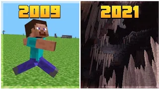 Evolution Of Minecraft 2009 - 2021